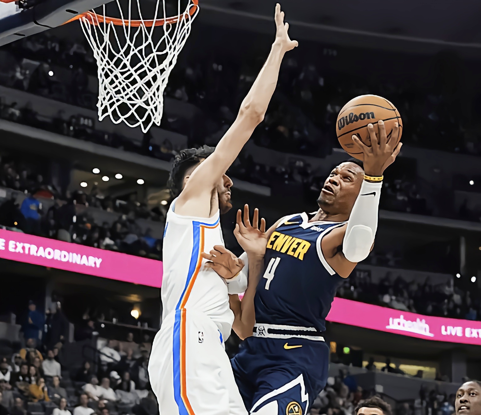 掘金爆冷巴西男篮，威斯布鲁克关键制胜